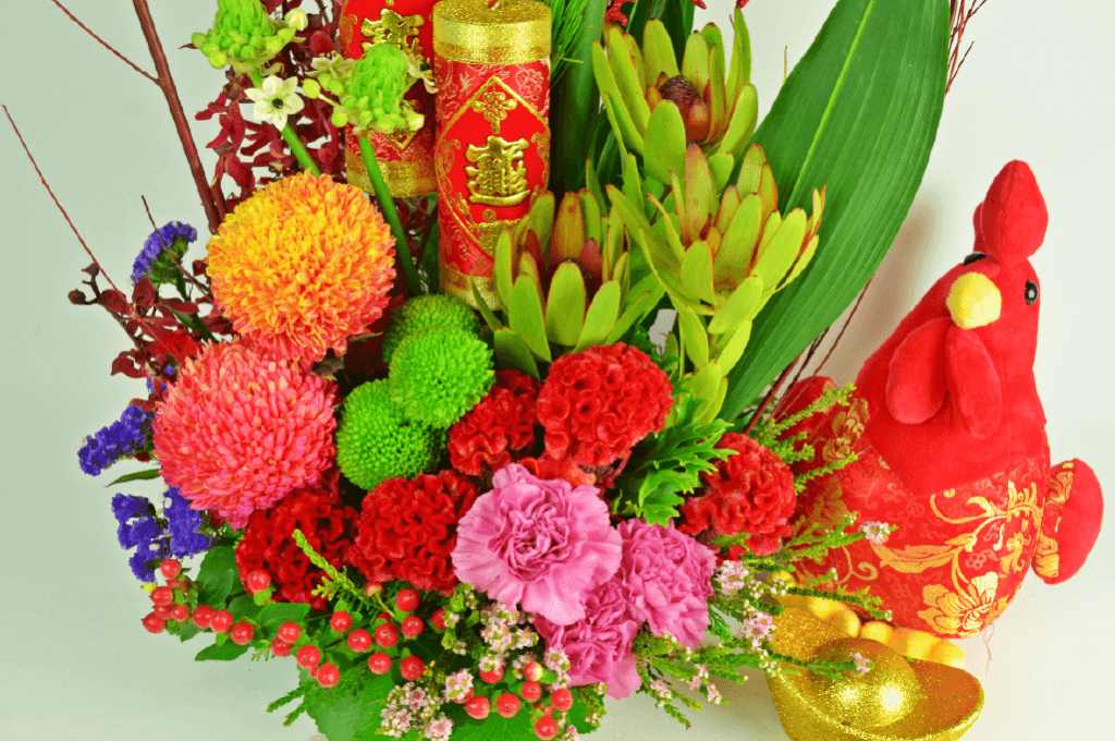 春節過年買花